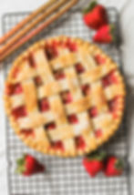Strawberry Rhubarb Pie (Seasonal)