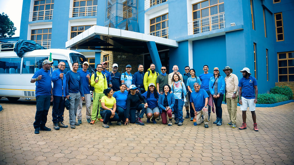 Kilimanjaro Wonders with a wonderful group of Trekkers in July 2025