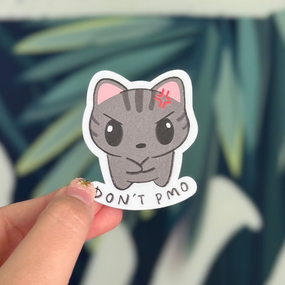 Dont PMO Vinyl Sticker