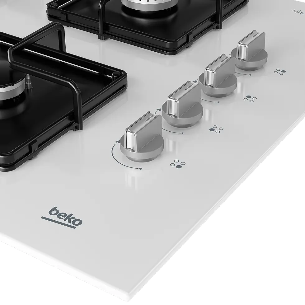 Küçük resim: BOCD K 6510 EWB Gazlı Cam Tablalı Ocak