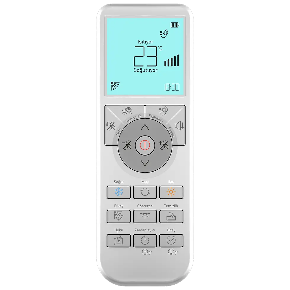 Küçük resim: 31825 Ekolojik Inverter Klima 18.000 Btu/h