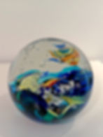 サムネイル： Aquarium in a solid round shape Murano glass
