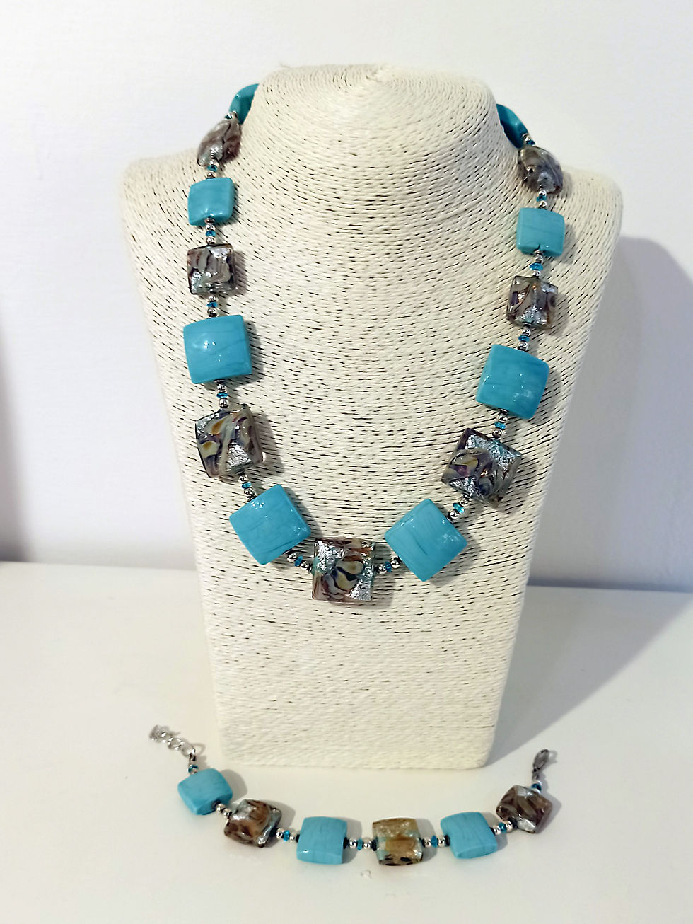 Miniaturbild: one of a kind murano glass set