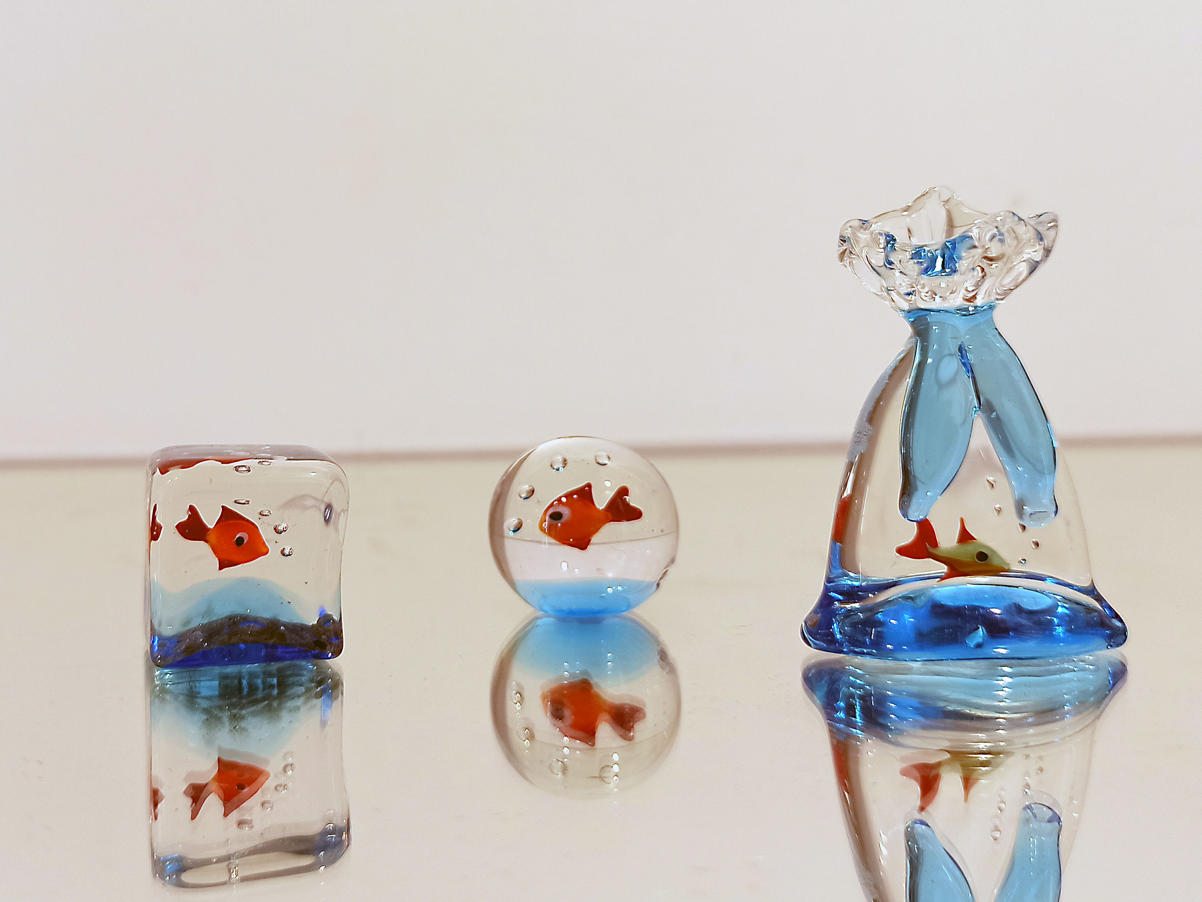 Set of Three "Micro" Aquarium