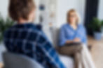 An occupational Therapist Have a meeting with her client
