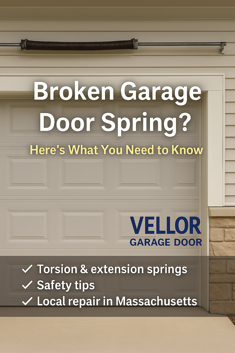 Broken Garage Door Spring? Here’s What You Need to Know