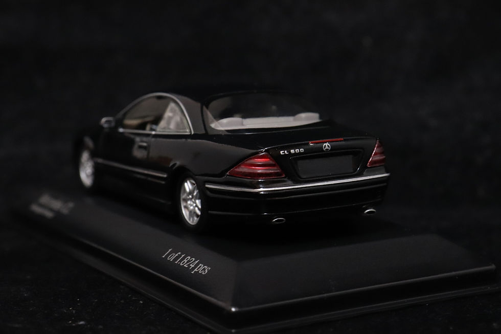 Thumbnail: Mercedes Benz CL Coupe 1999 Black Met 430038022