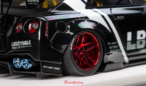 LB WORKS NISSAN GTR R35 TYPE 2 Racing Black LB011A | Dieharddiecast