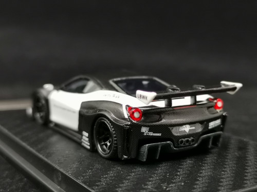 Liberty Walk LB Works Ferrari 458 GT LB Venue Black White