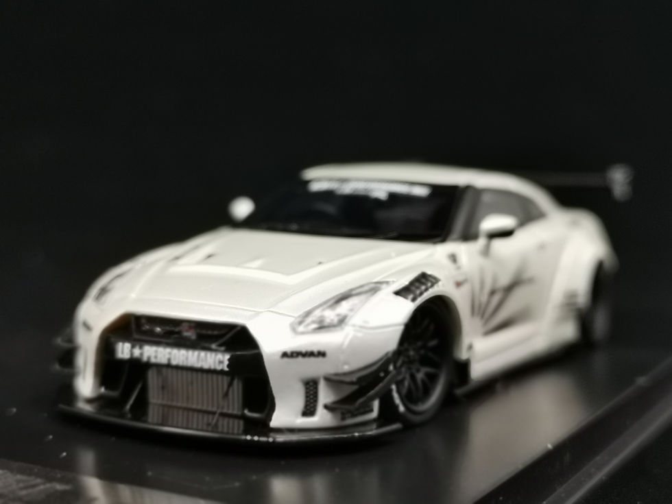 Liberty Walk LB Works R35 GT-R Pearl White