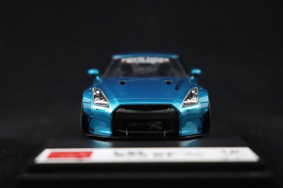 Thumbnail: Make Up LB Works Nissan R35 GTR Duck Tail Ver Artemis Green
