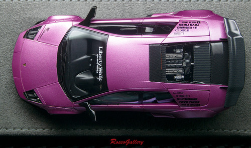 1/43 LB ムルシエラゴ Purple Jadatoys 1:24 Pink Slips Lamborghini Aventador SV violet