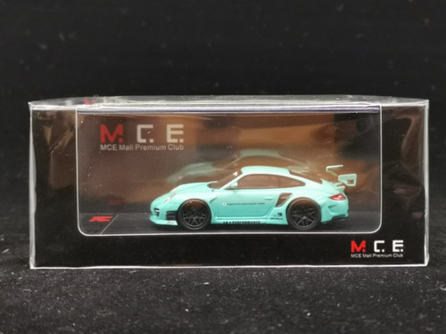 ポルシェLiberty Walk 997 ミニカー 青 1/18 Porsche 911 997 Liberty Walk LB Performance (Gloss Baby