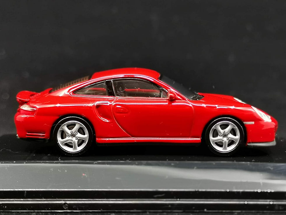 Thumbnail: AutoArt Porsche 911 Turbo 996 Red 20311
