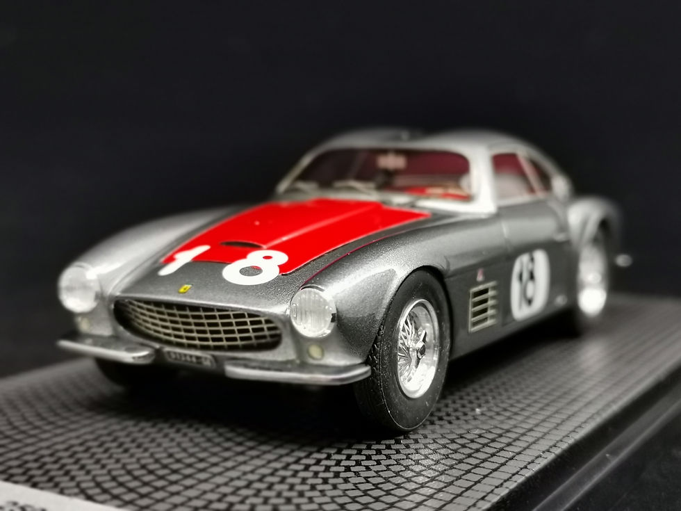 Ferrari 250 GTZ (0537 GT) GP Rome 1956 Camillo Luglio N18