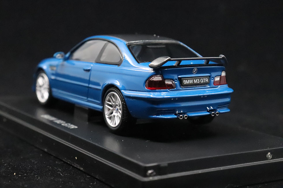 Thumbnail: BMW M3 GTR Street Version Blue 03531BL