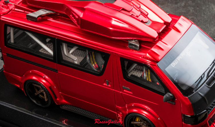 Thumbnail: Toyota Hiace MPV D550 Matt Red