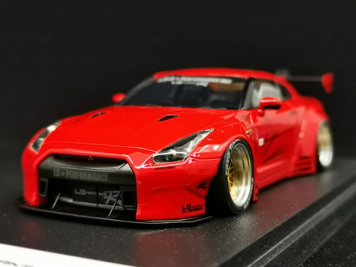 Liberty Walk LB Works R35 GT-R Red (BBS LM Wheel Ver.) | Dieharddiecast