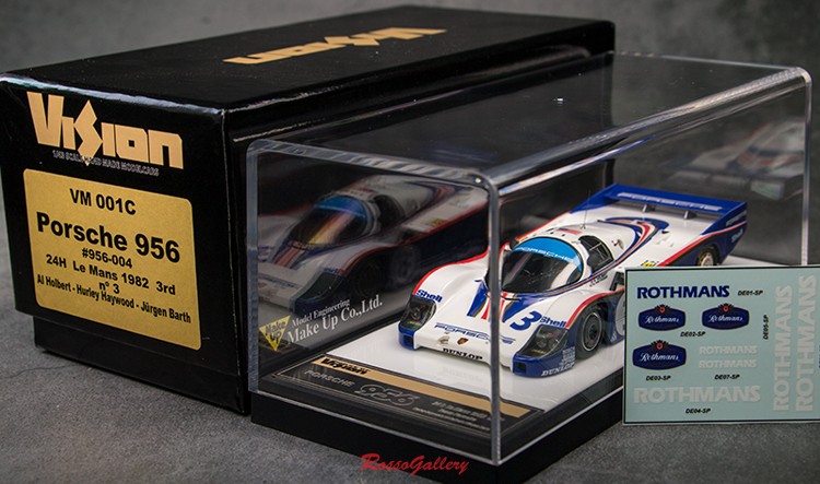 Coffret 3 Porsche 956 LH - Vainqueur 24H Du Mans 1982 - HPI Racing 1/43