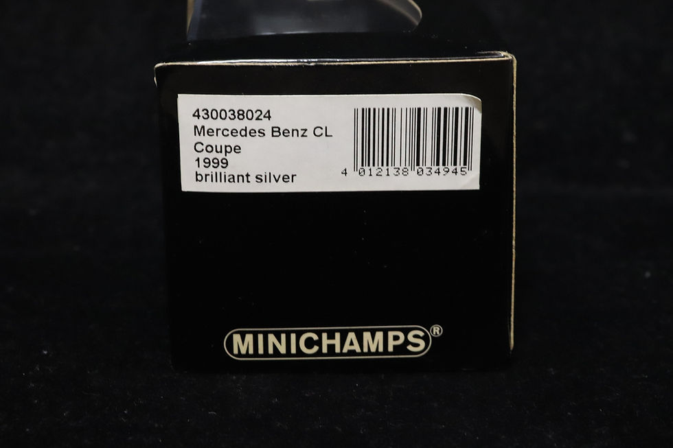 Thumbnail: Mercedes Benz CL Coupe 1999 Brilliant Silver 430038024