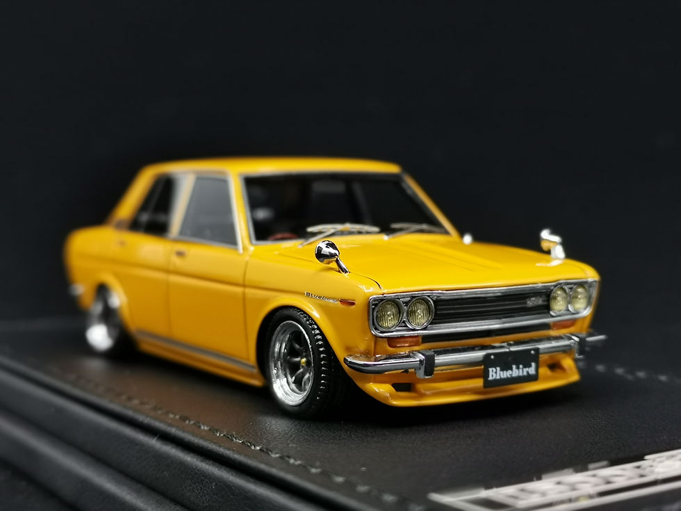 Thumbnail: Datsun Bluebird Coupe (KP510) Brown 0261