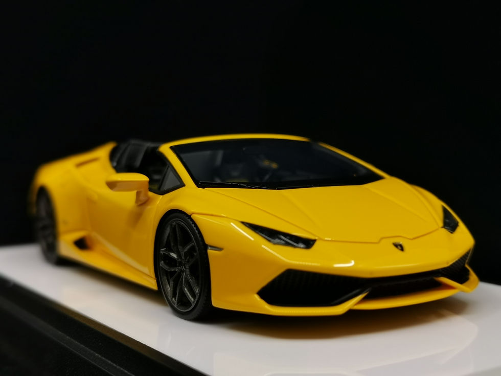 Thumbnail: Make Up Lamborghini Huracn LP610-4 Spyder 2015 Yellow EM342A3