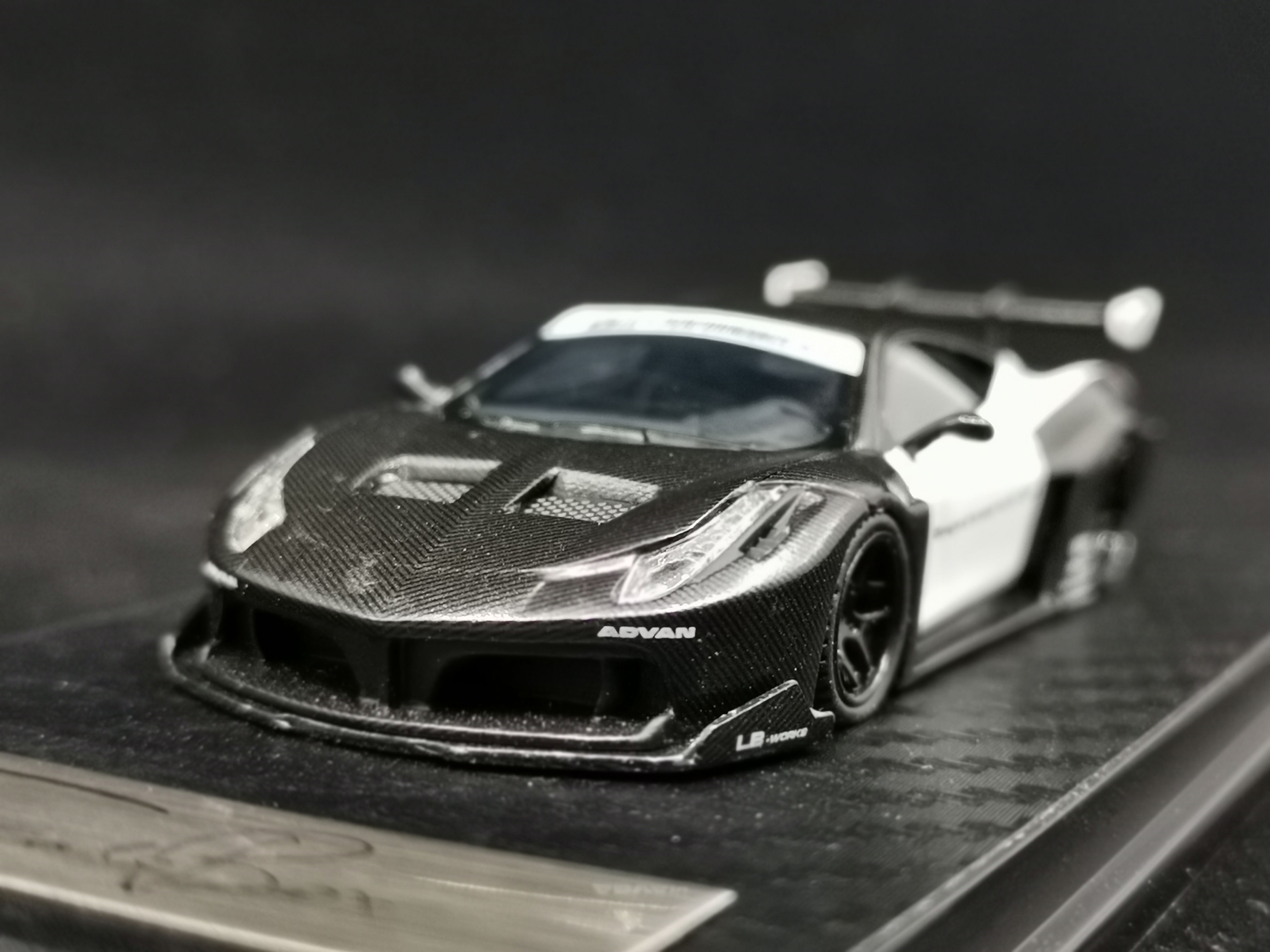 Liberty Walk LB Works Ferrari 458 GT LB Venue Black White