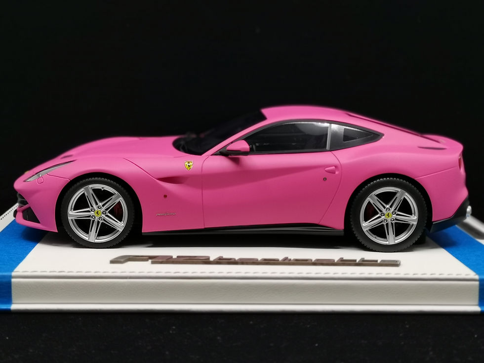 Thumbnail: BBR Ferrari F12 Berlinetta Qatar Matt Pink RCDL141