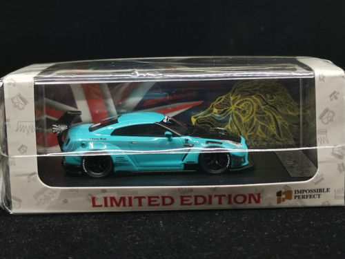 Liberty Walk LB Performance Nissan GTR Tiffany Blue | Dieharddiecast