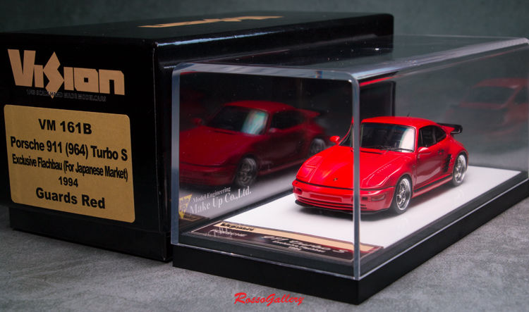 Thumbnail: Make Up Porsche 911 (964) Turbo S Exclusive Flachbau 1994 Guards Red VM161B