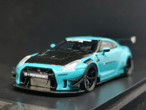 LB★WORKS Nissan GT-R ライトブルー 1/64 1/64 MINI-GT Nissan Z LB NATION WORKS Serian Blue - LB