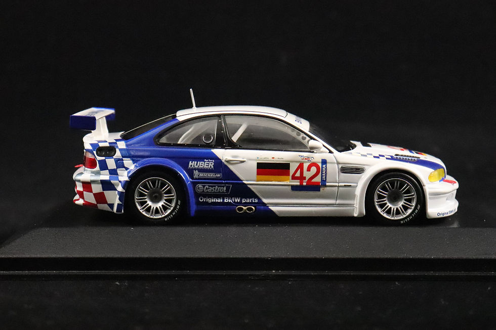 Thumbnail: Minichamps BMW M3 GTR ELMS Jarama 2001 400012192