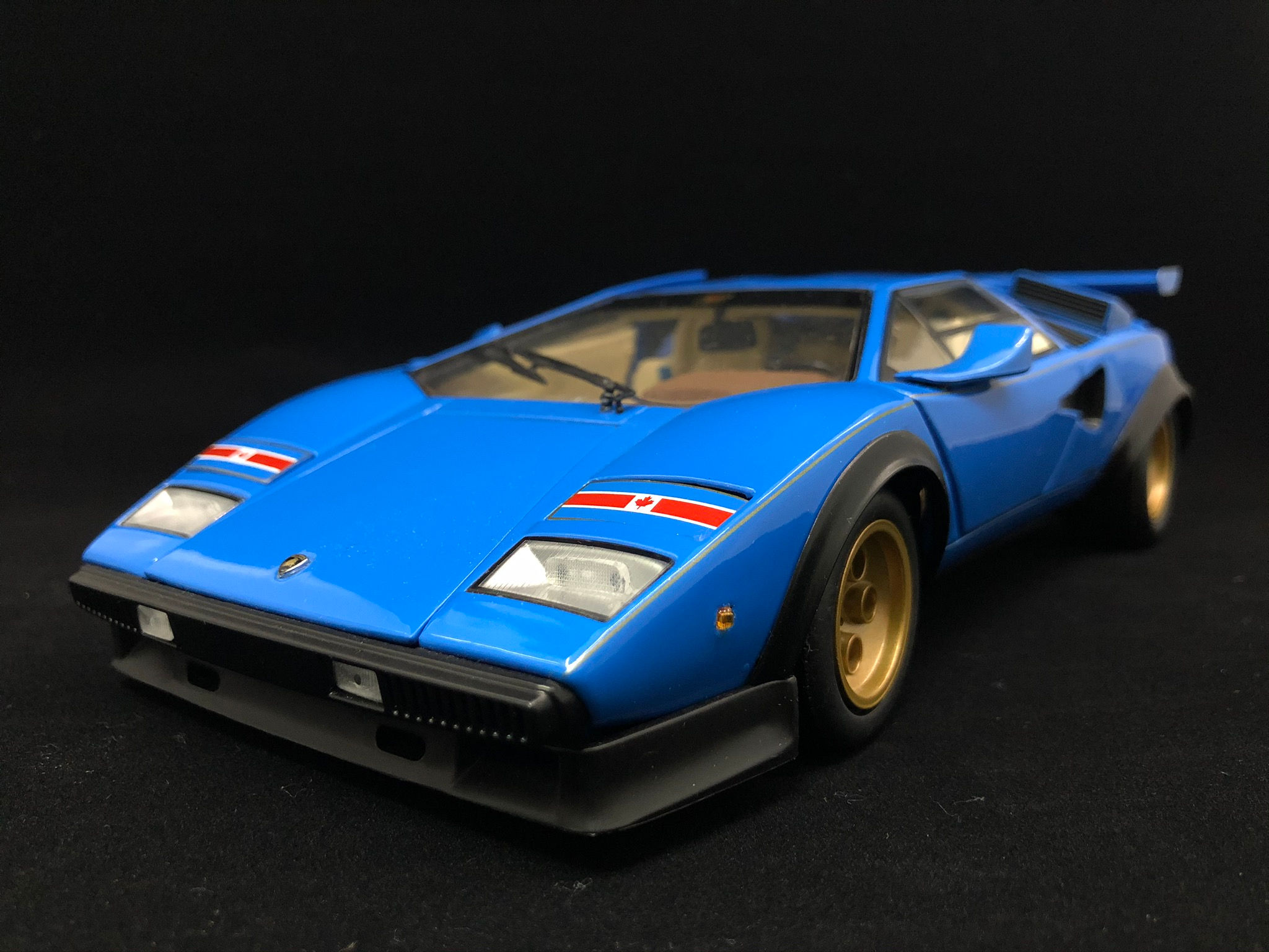 Kyosho Lamborghini Countach LP500S WW Light Blue 08323BLL