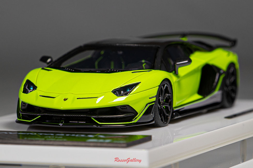 Make Up Lamborghini Aventador SVJ 2018 Verde Scandal EM438J