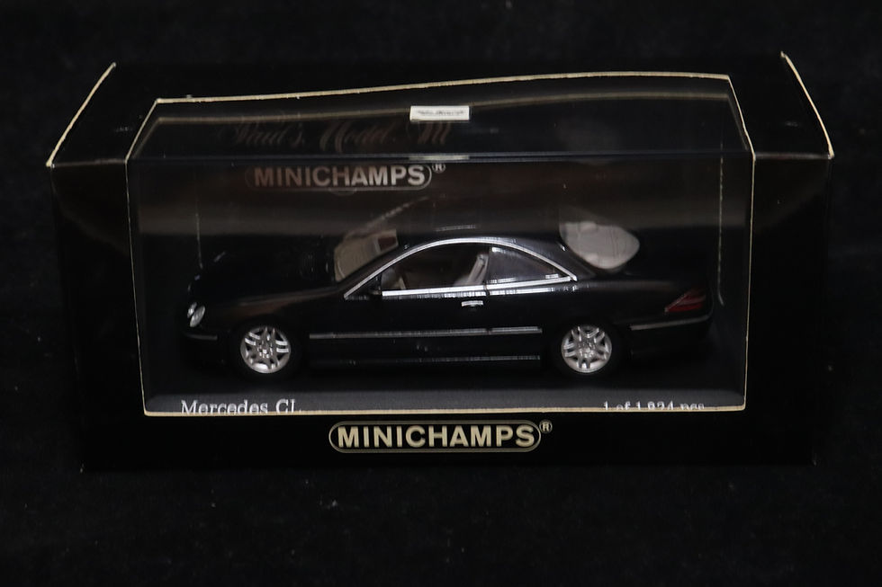 Thumbnail: Mercedes Benz CL Coupe 1999 Black Met 430038022