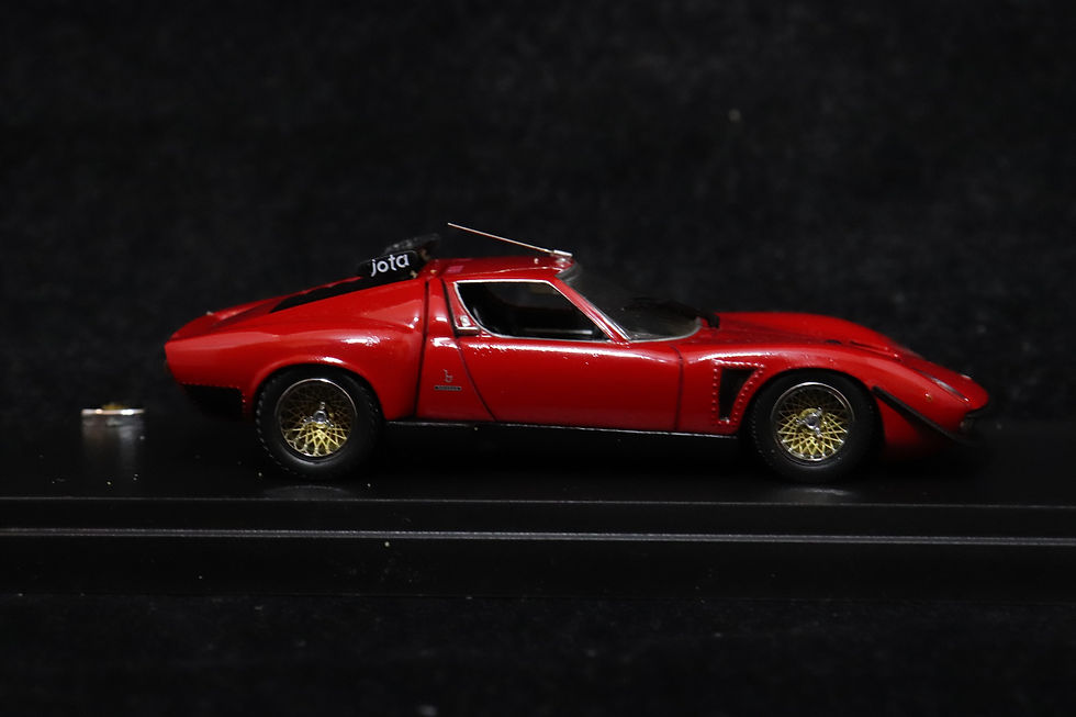 Thumbnail: Lamborghini Miura SVR Red 03201R No Box