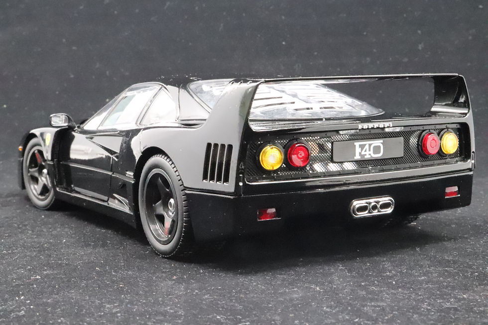 Thumbnail: Ferrari F40 Light Weight Version Black 08412BK