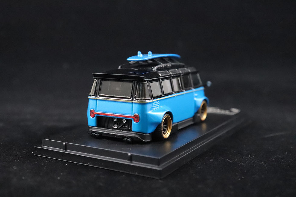 Thumbnail: Volkswagen Volkswide Kombi Flyer Bus Black Blue