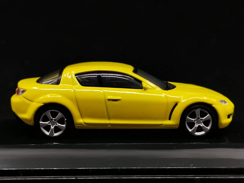 Thumbnail: AutoArt Mazda RX-8 (RHD) Lighting Yellow 20271