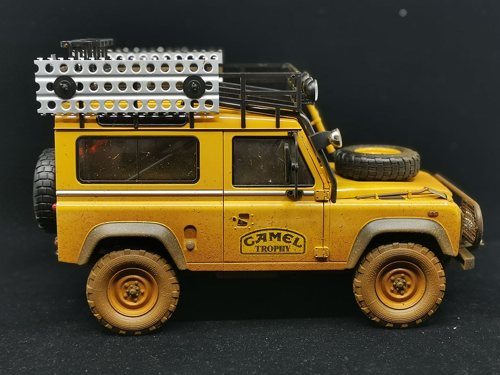 Thumbnail: Land Rover 90 Camel Trophy Bomeo 1985 Dirty Version 810212