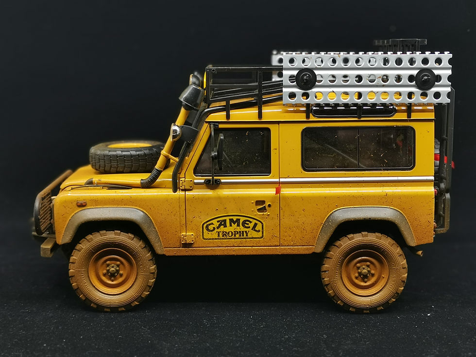 Thumbnail: Land Rover 90 Camel Trophy Bomeo 1985 Dirty Version 810212