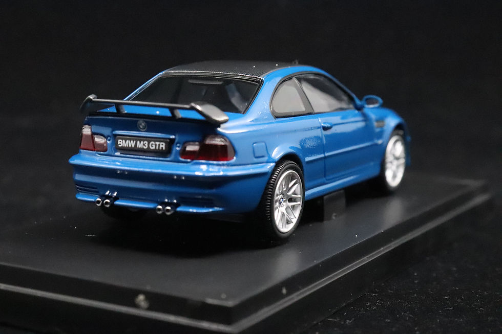 Thumbnail: BMW M3 GTR Street Version Blue 03531BL
