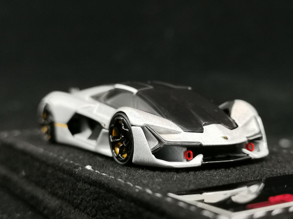 Thumbnail: Lamborghini Terzo Millennio Chameleon White (Black Velvet Base)