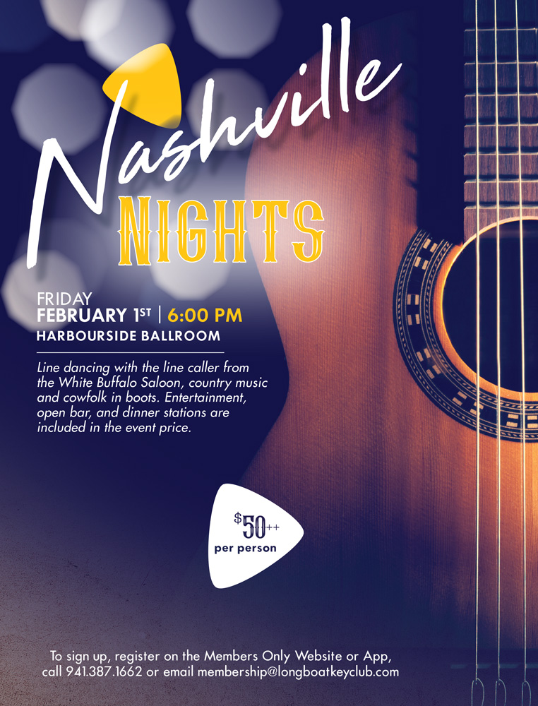 2019 Nashville Nights Flyer Design