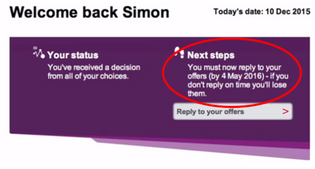 REPLYING TO YOUR UCAS OFFERS