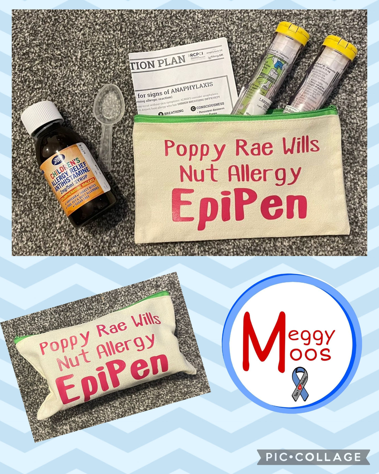 Personalised Epi Pen Pouch