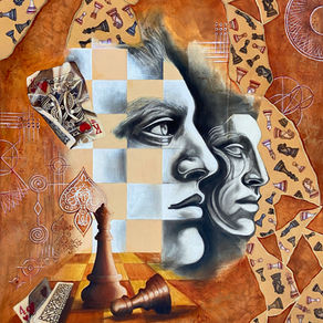 Mixed Media on Canvas
