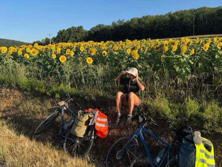 Cycling across France