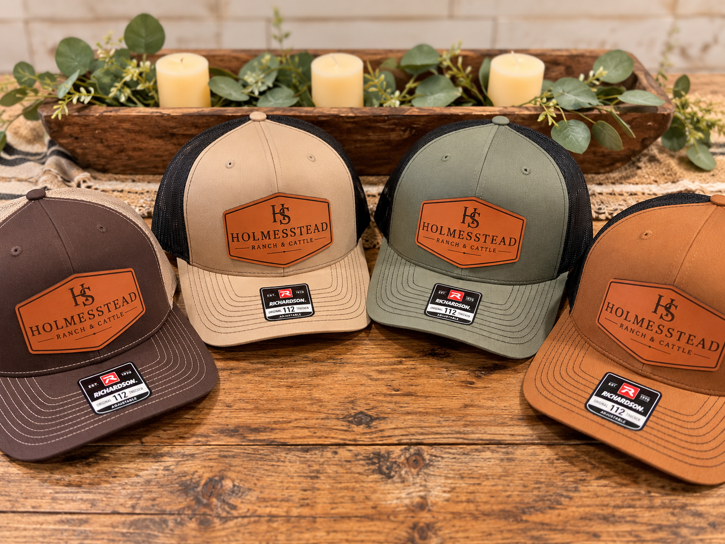 HolmesStead Ranch & Cattle Richardson 112 Trucker Hat