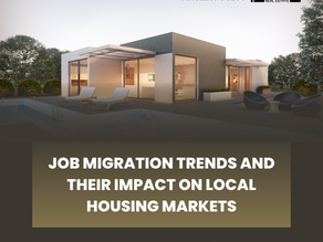 Job Relocation Trends and Their Effects on Local Real Estate Markets